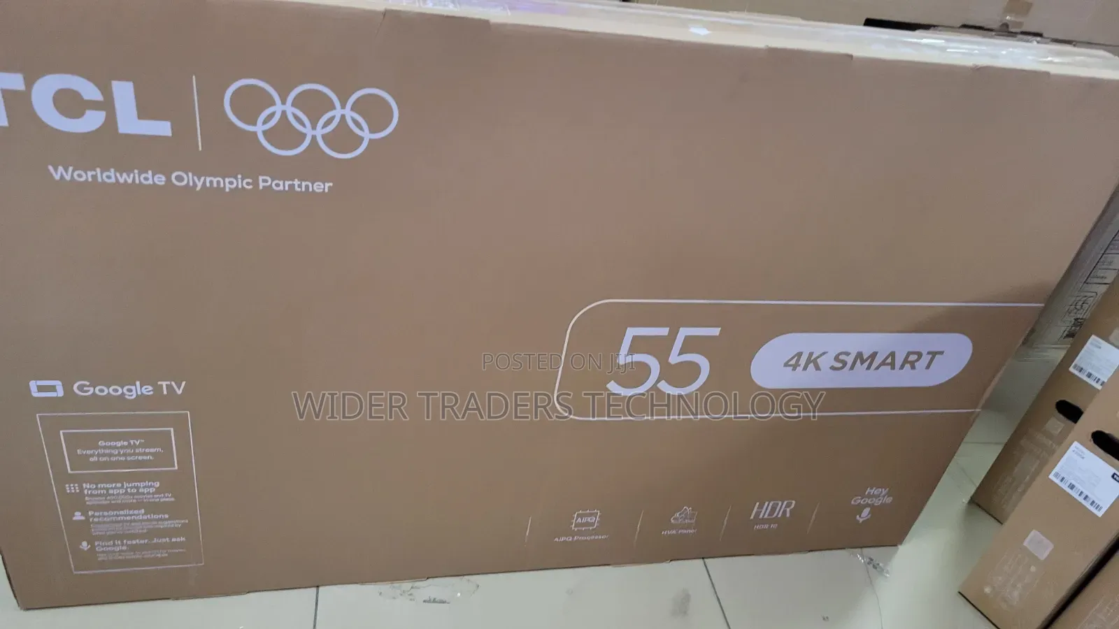 TCL 55-Inch Smart Tv Box Features Google Tv Functionality