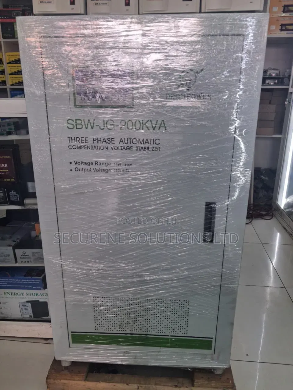 Automatic Voltage Stabilizer 3 Phase Digital Display 200kva