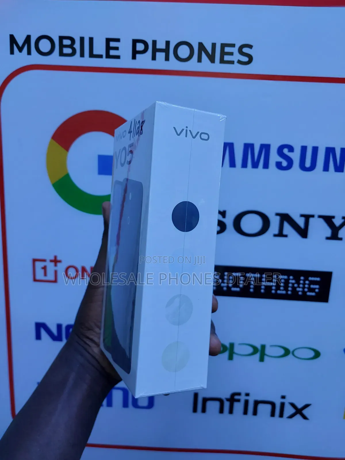 New Vivo Y04 128 GB Blue