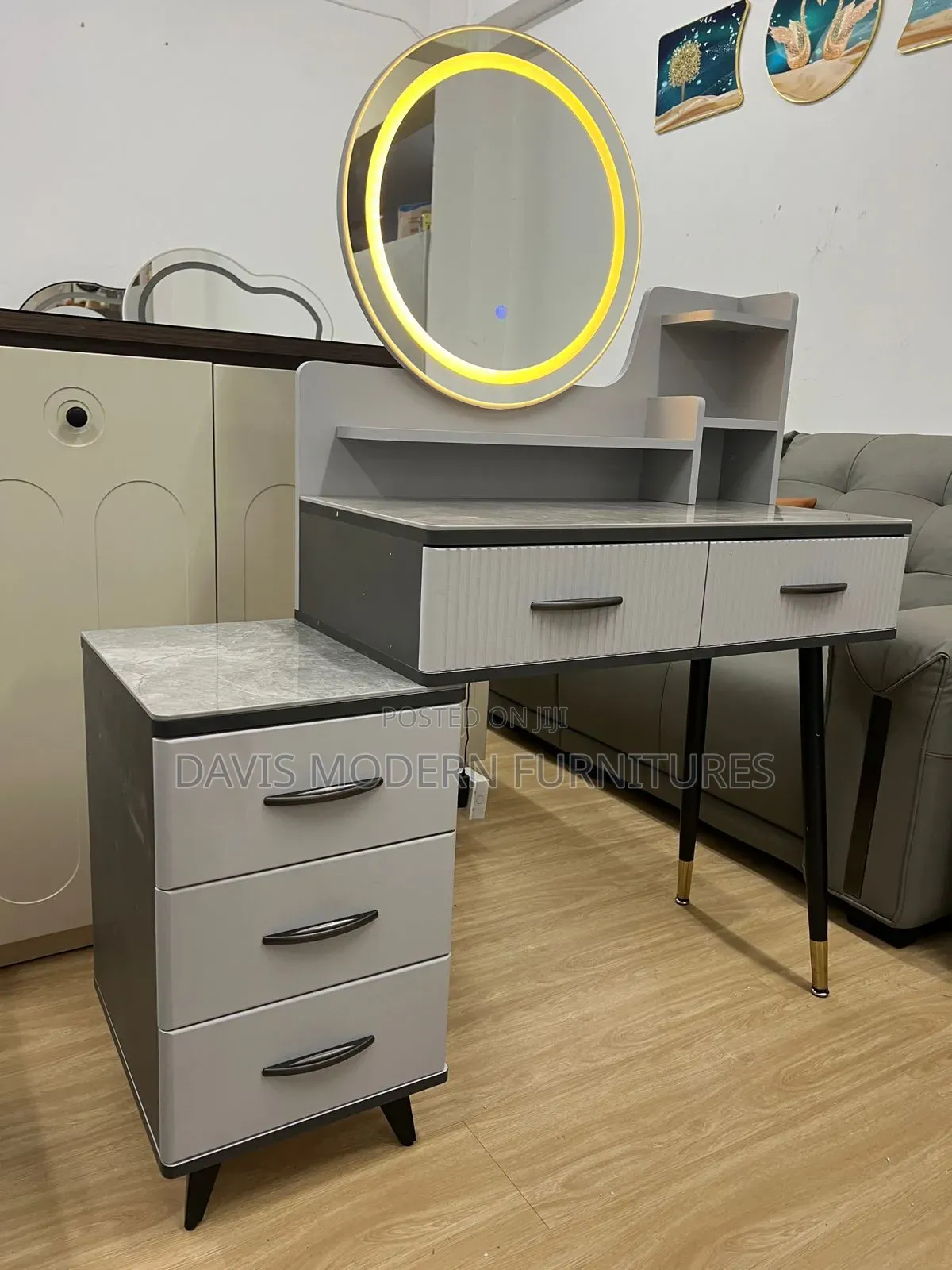 Modern Grey Vanity