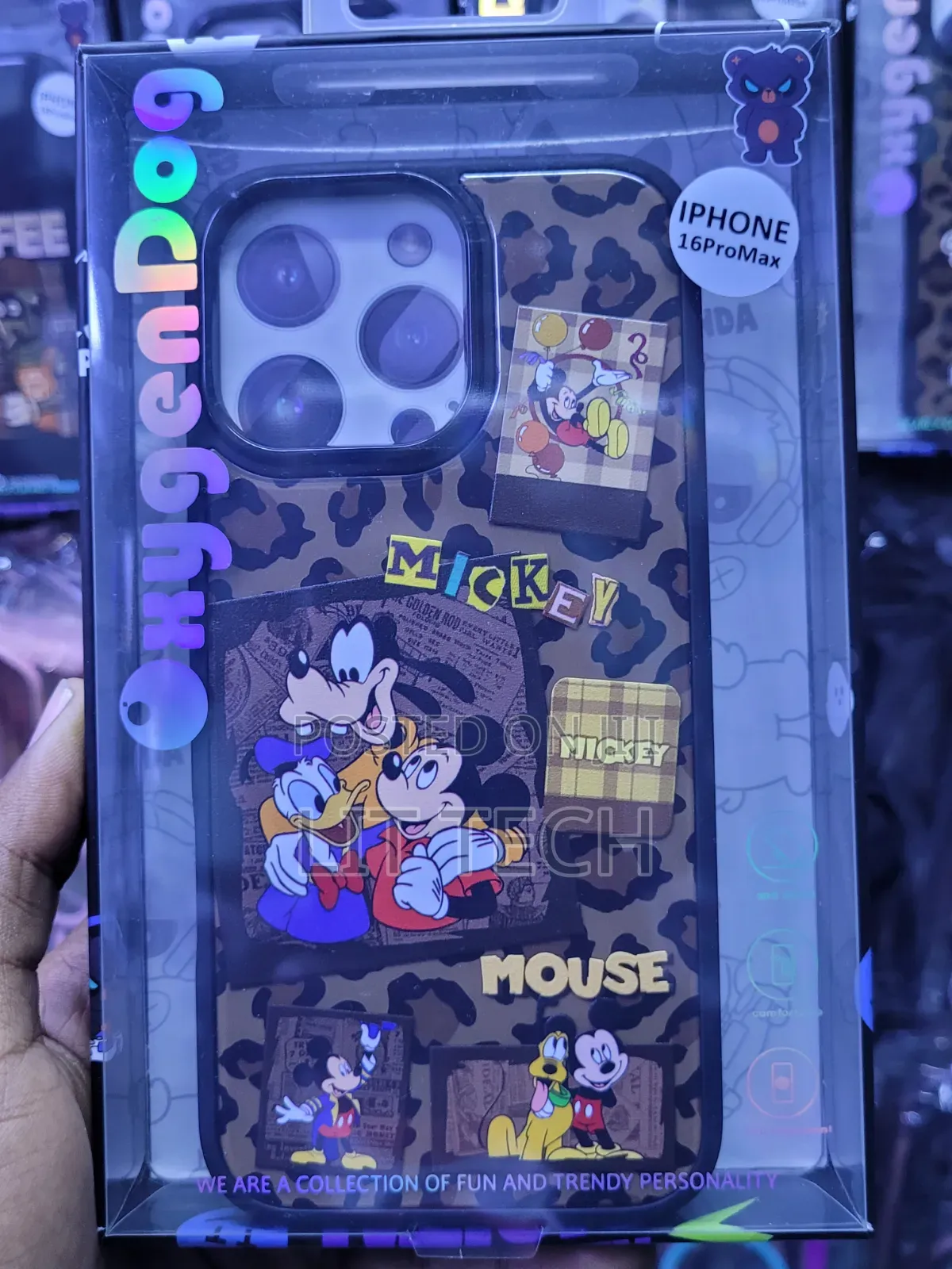 Fancy Mickey Mouse iPhone 16 Pro Max Case