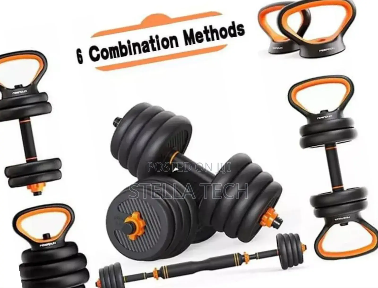 50kg 6in1 Adjustable Kettle Bell Weights
 at 