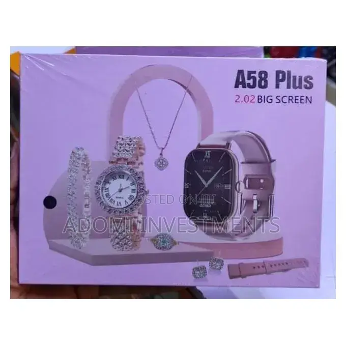 A58 Plus Ladies Smartwatch Set