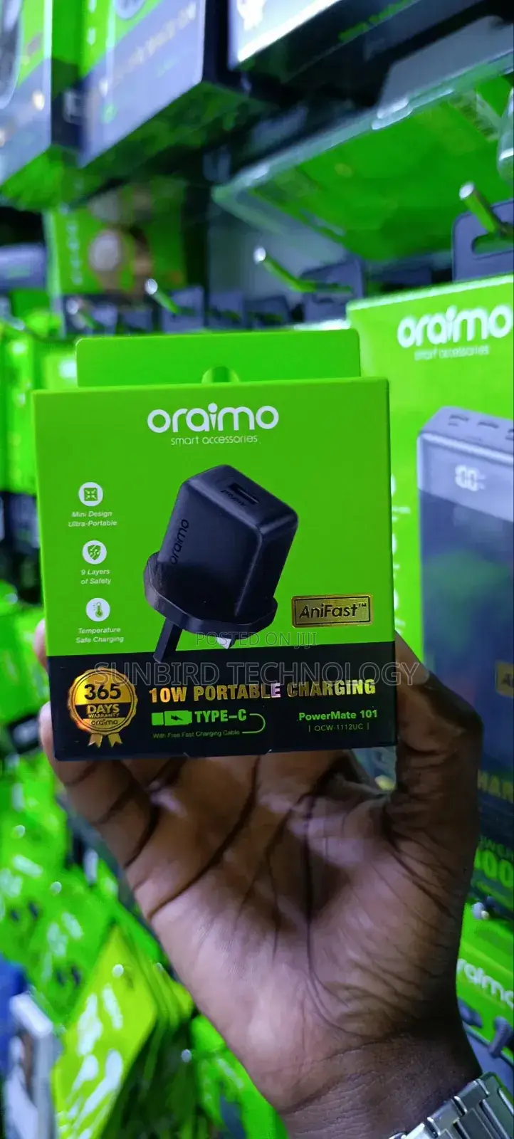 Oraimo 10w Type C Charger Powermate 101 Ocw-1112uc