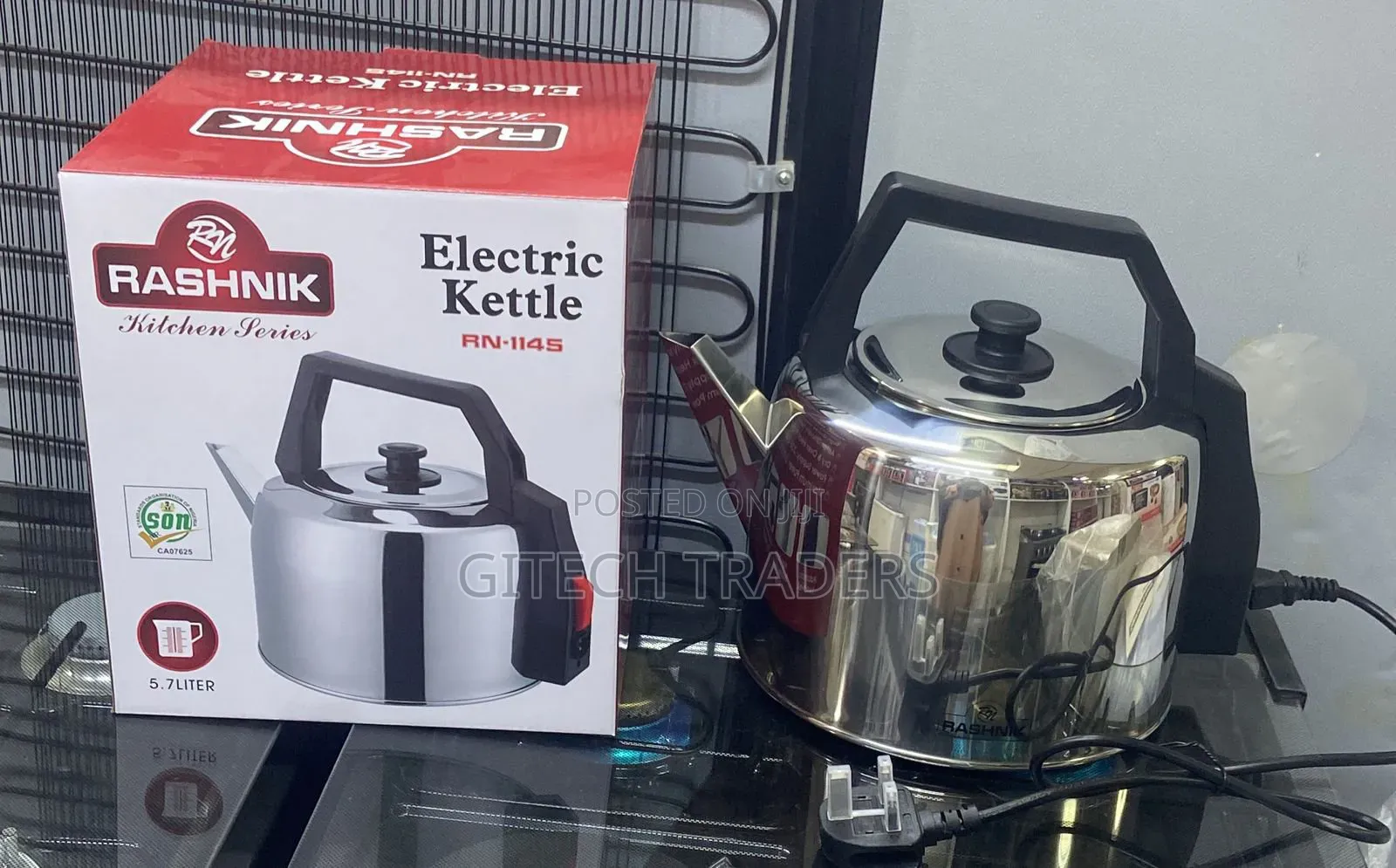 Electric Kettle Rashnik 5.7l