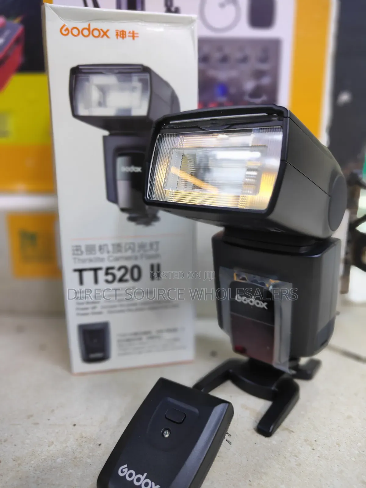 Godox Tt520 Ii Camera Flash Speedlite With Wireless Trigger
