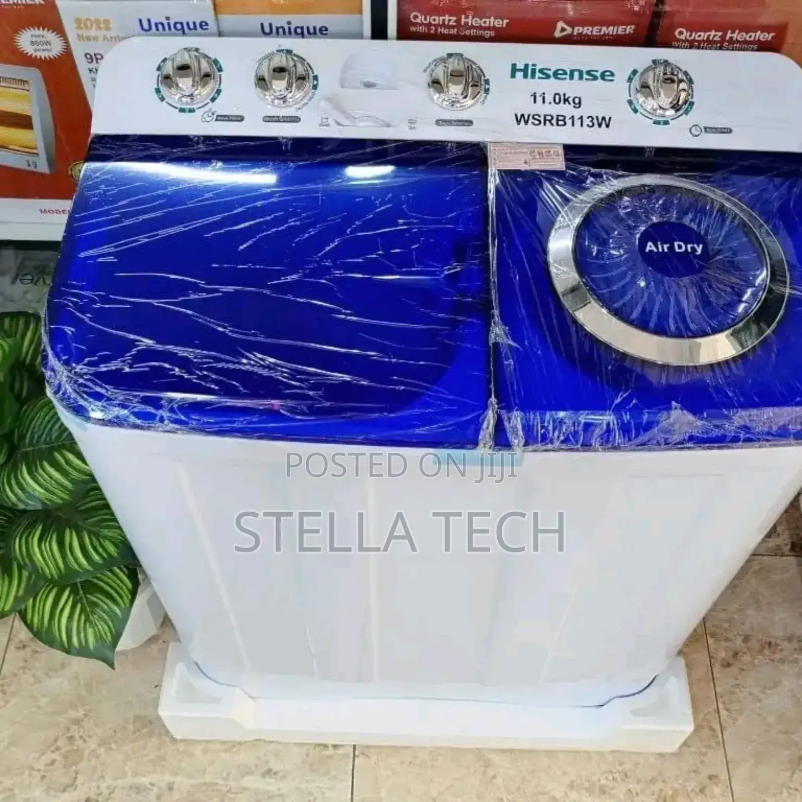 Hisense 10kgs Twin Tub Semi Automatic Washing Machine