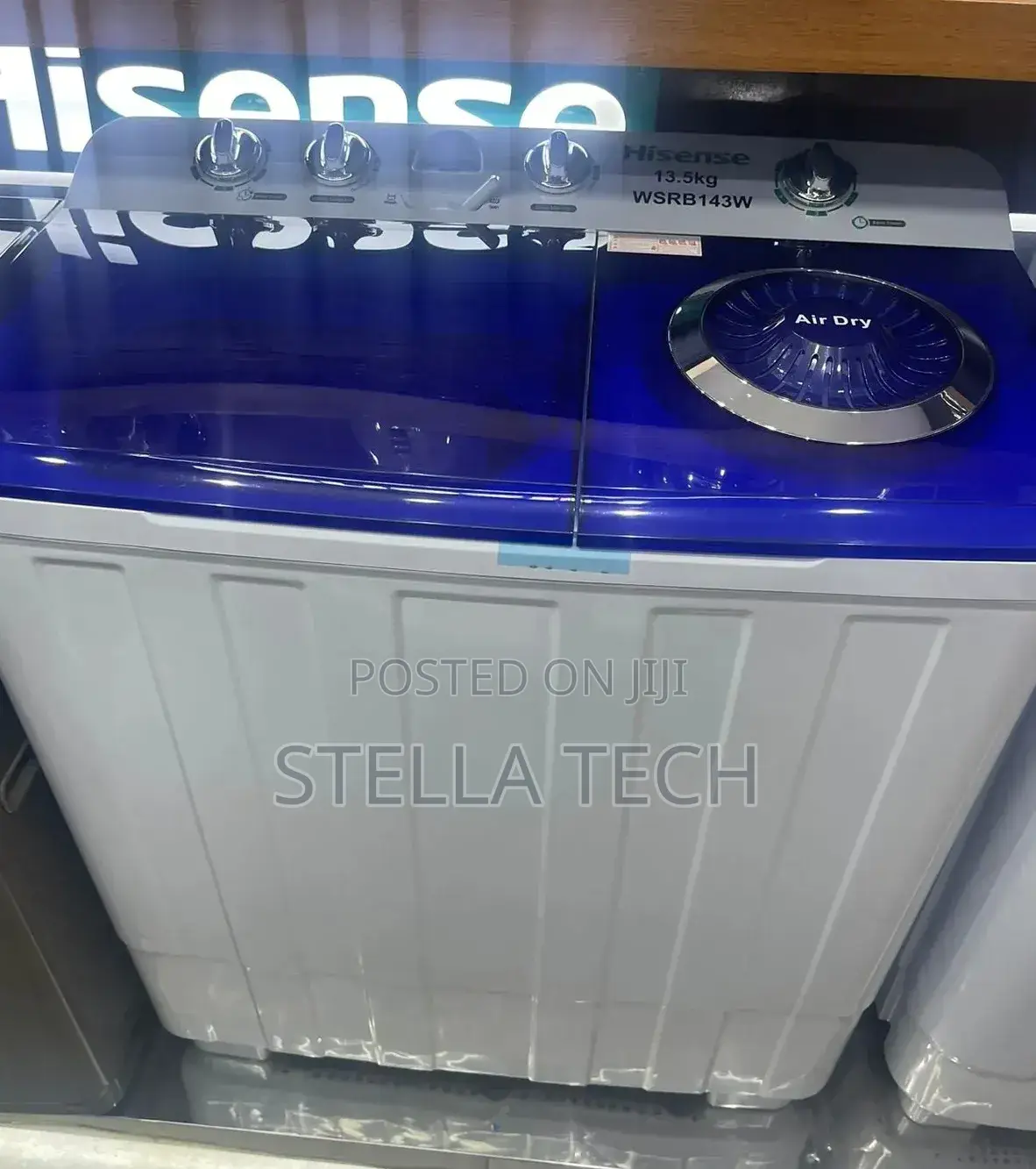 Hisense 14kgs Twin Tub Semi Automatic Washing Machine