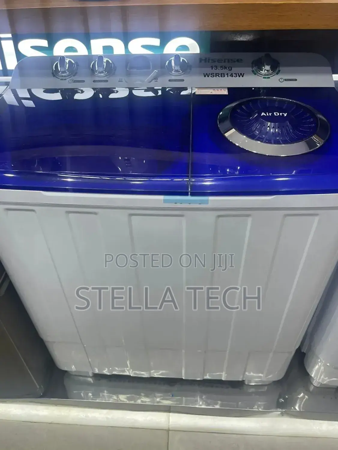 Hisense 14kgs Twin Tub Semi Automatic Washing Machine