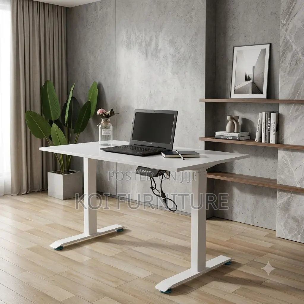 Office Desk; 1.4 Meters Electric Functional Seek Desk