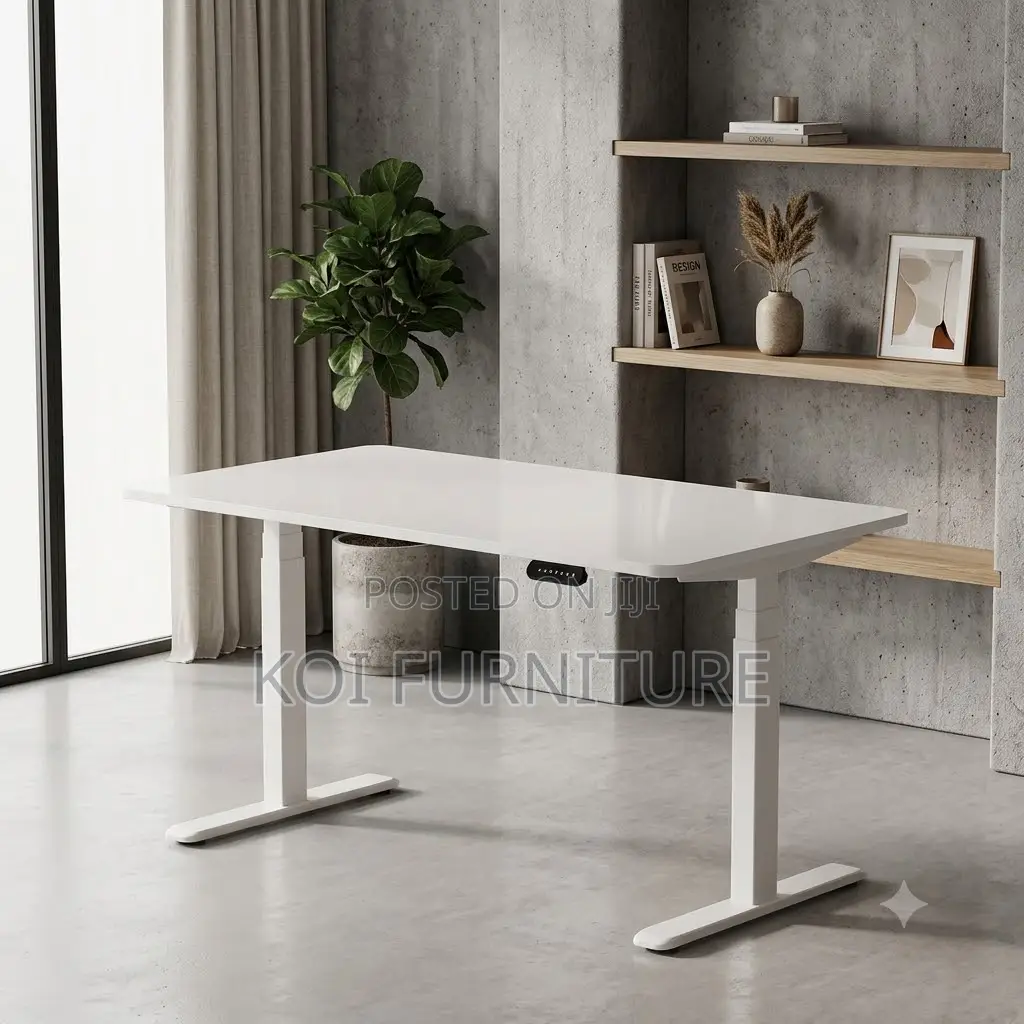 Office Desk; 1.4 Meters Electric Functional Seek Desk