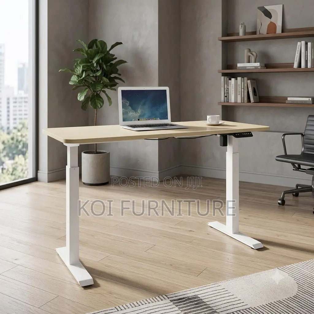 Office Desk; 1.4 Meters Electric Functional Seek Desk