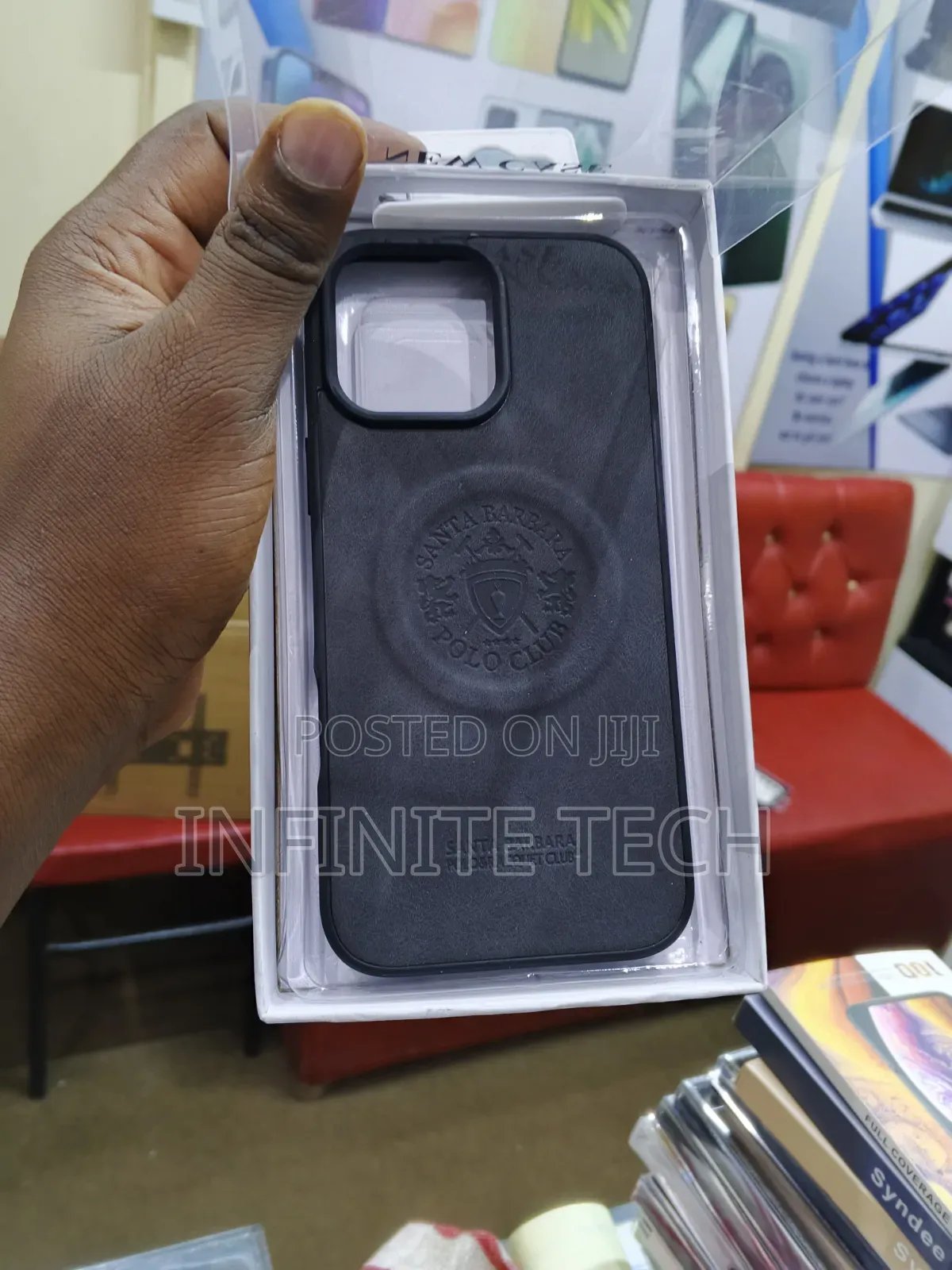 16 Pro Max Leather Magsafe Phone Case