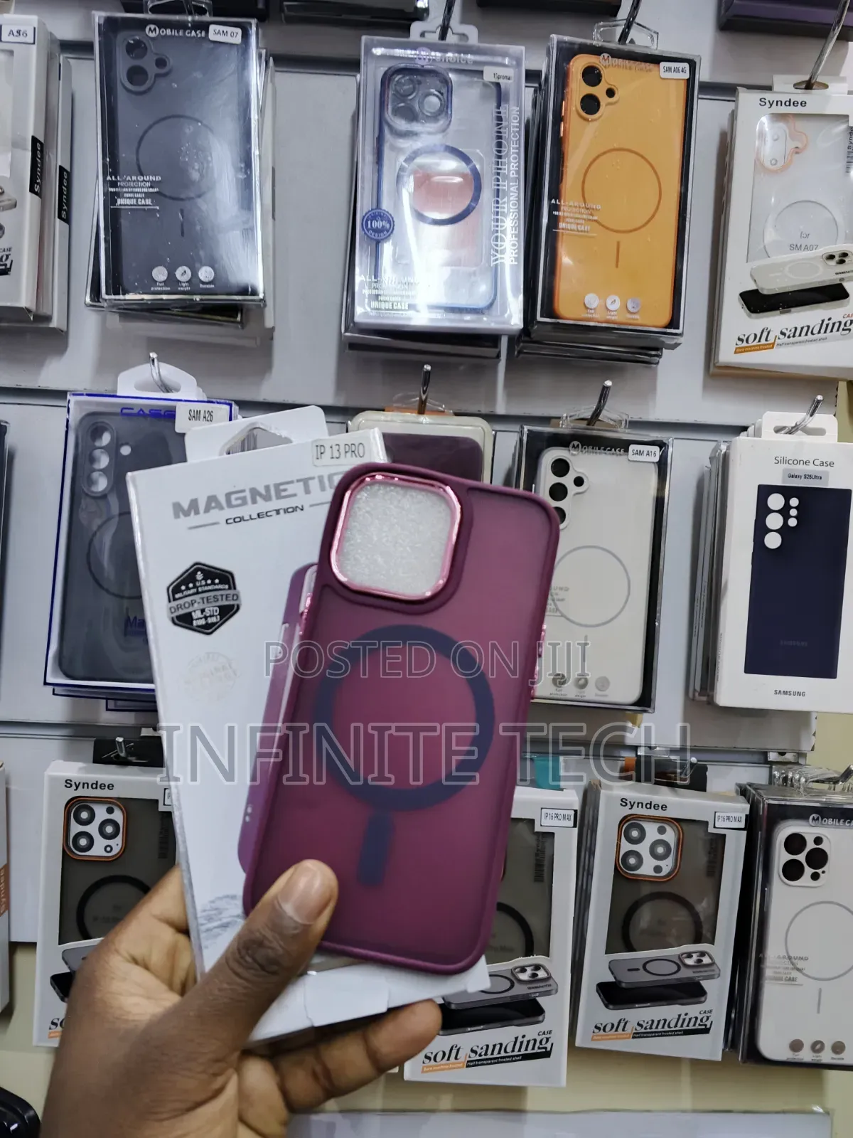 Magnetic Phone Case for 13 Pro