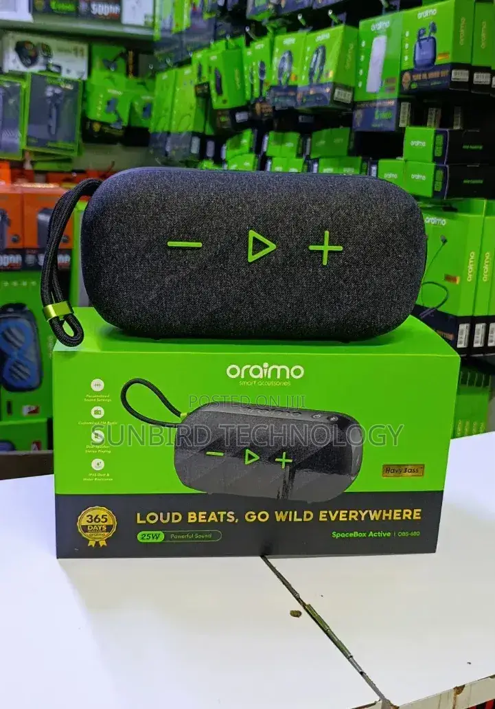 Oraimo Spacebox Active Obs-680 25w Powerful Sound Speaker