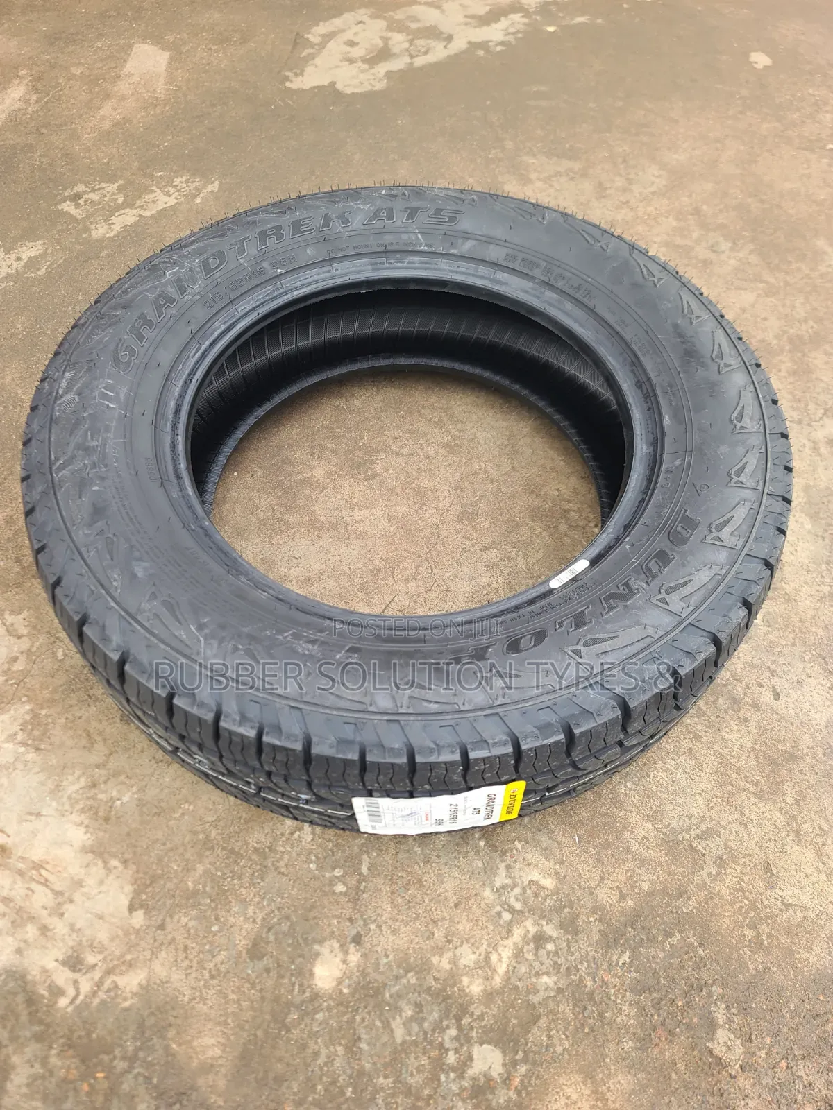 215 /65 R16 Dunlop Tyres 98h Grandtrek a/T5 All-Terrain