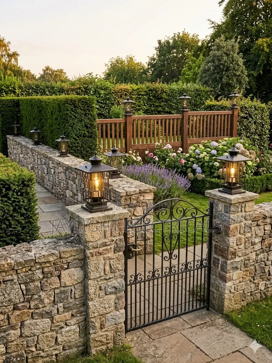 Tradition Antique Outdoor Waterproof Garden Lamp Post Light