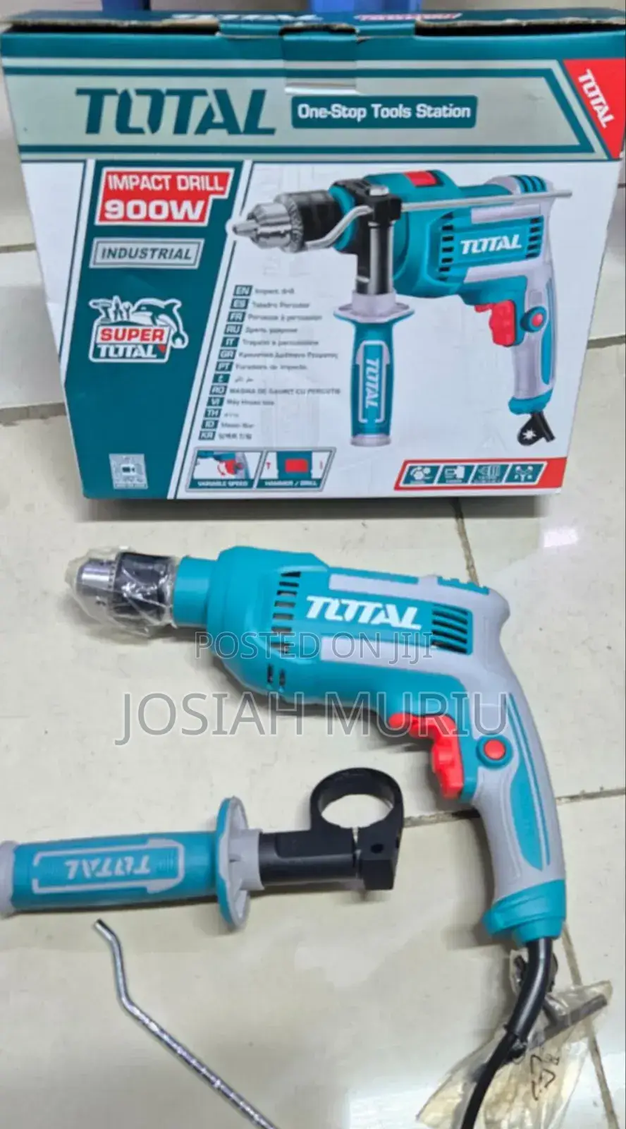 900w Total Impact Drill