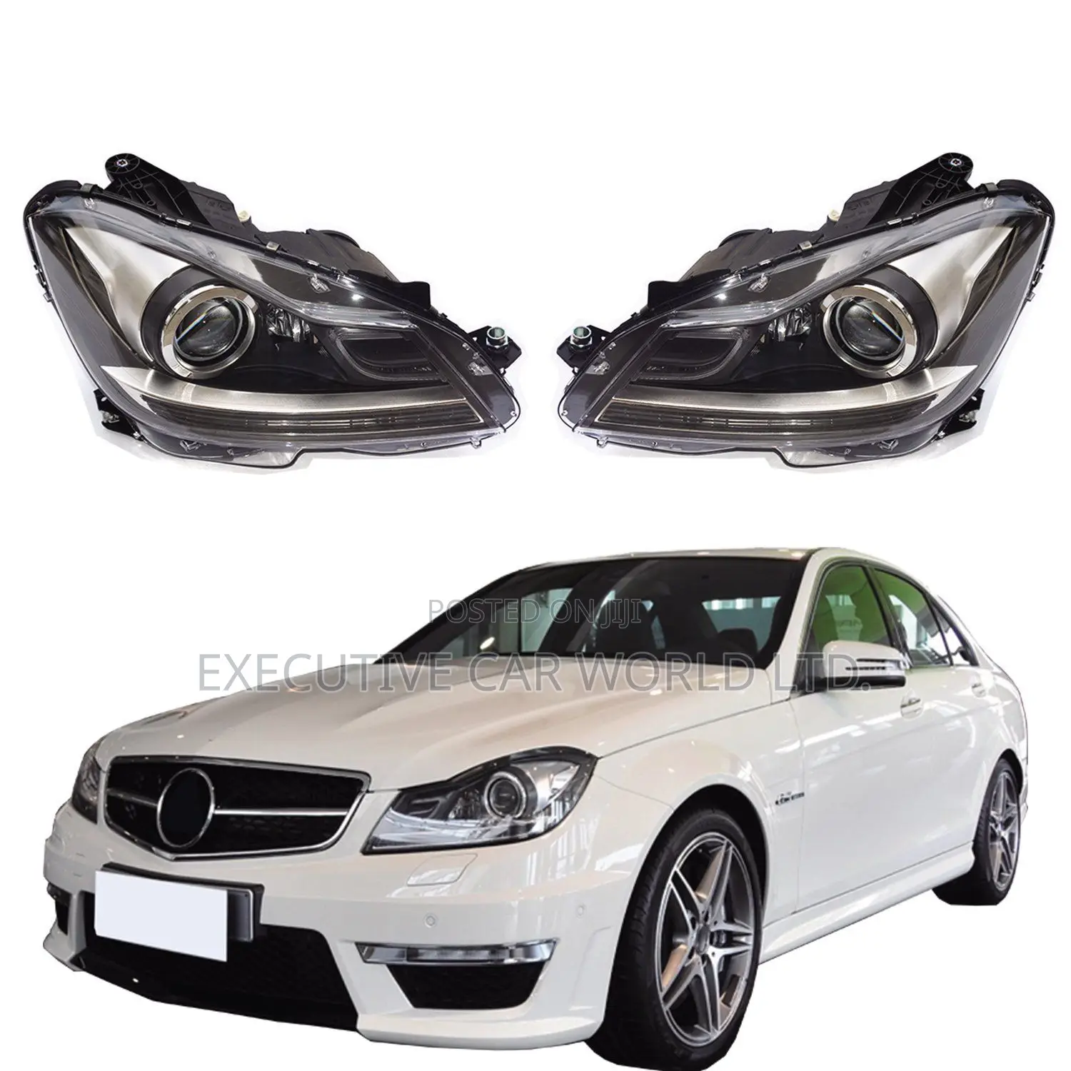 Mercedes-Benz C-Class W204 Facelift Oem Headlights