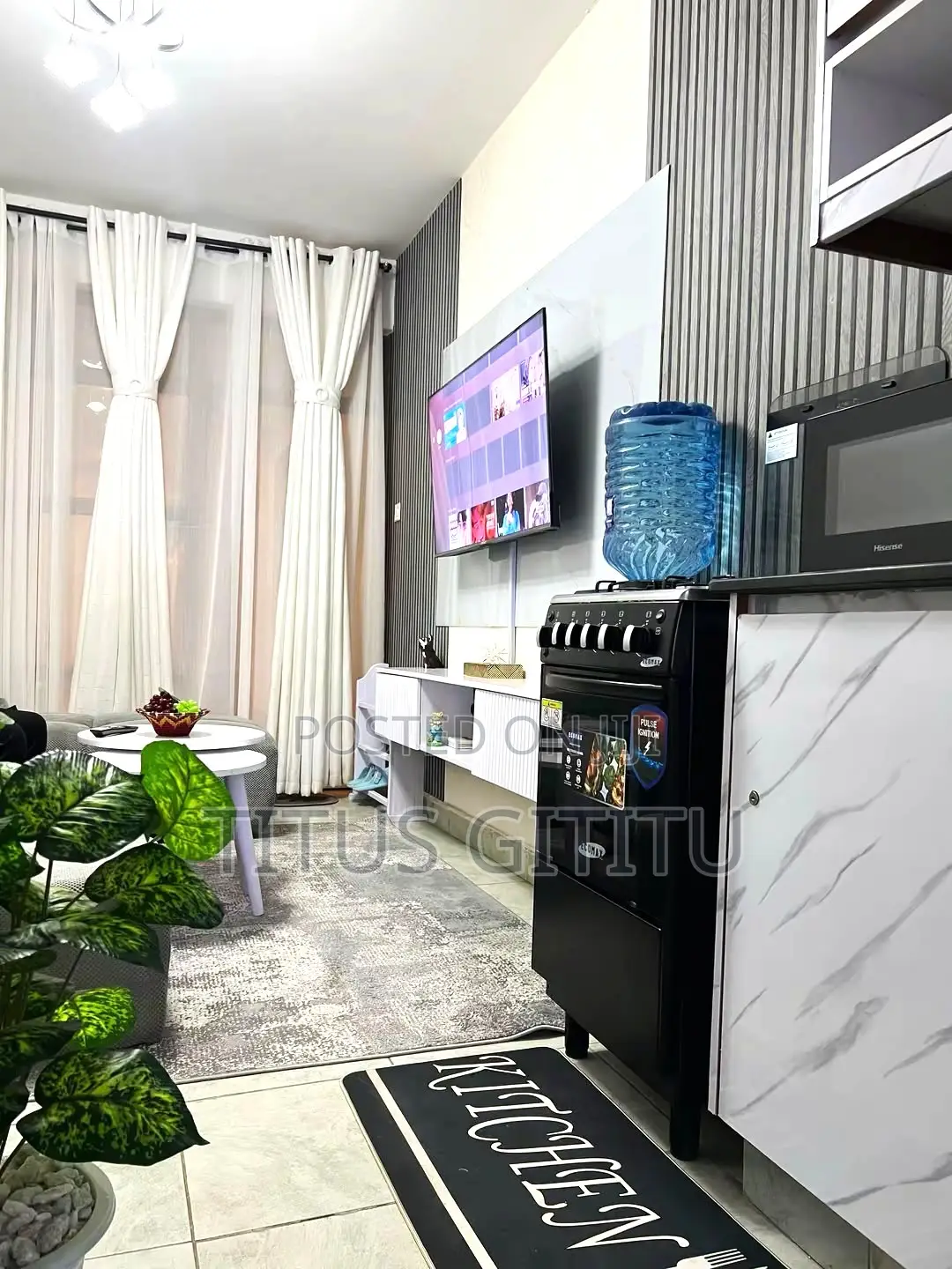 Spacious 1 Bedroom Tsavo Roysambu | Parking | Near Safari Park Trm|