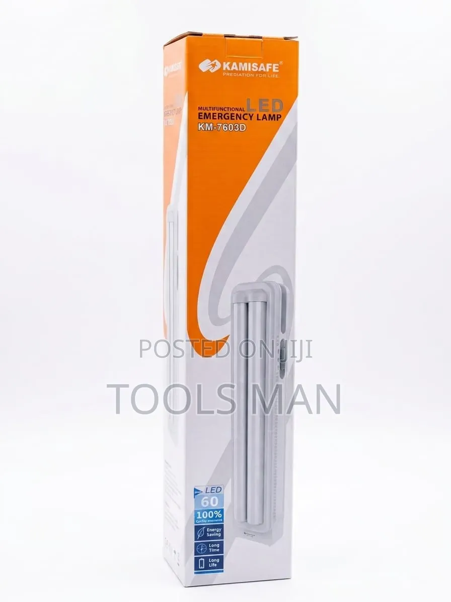 Kamisafe Km-7603d Multifunctional 60 Led Rechargeable Emergency Lamp.