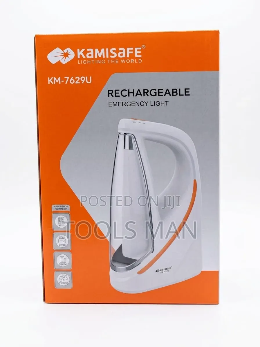 Kamisafe Km-7629u Rechargeable Emergency Light Led Lamp.