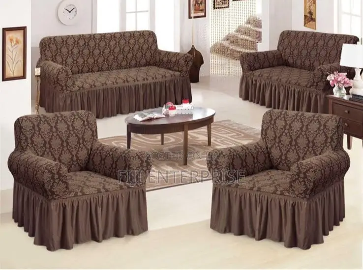 Turkey Jacquard Loose Sofa Covers – Heavy Fabric | Large Fitting