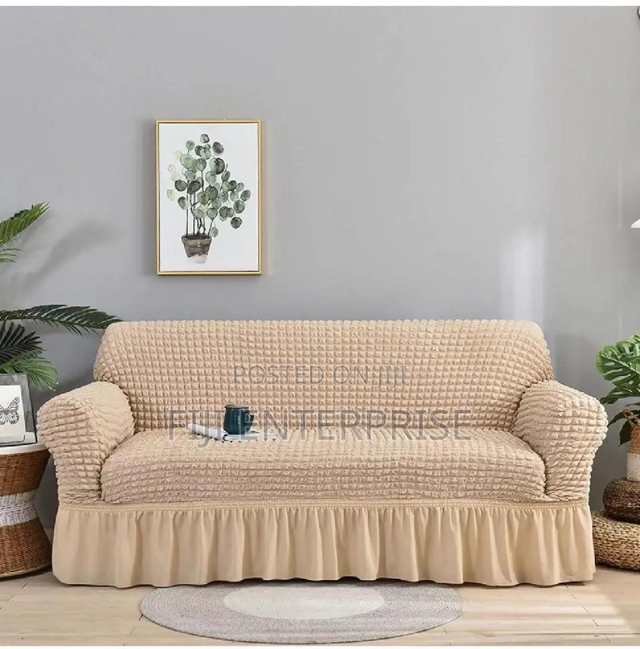 Turkey Bubble Material Loose Sofa Covers – Heavy Fabric