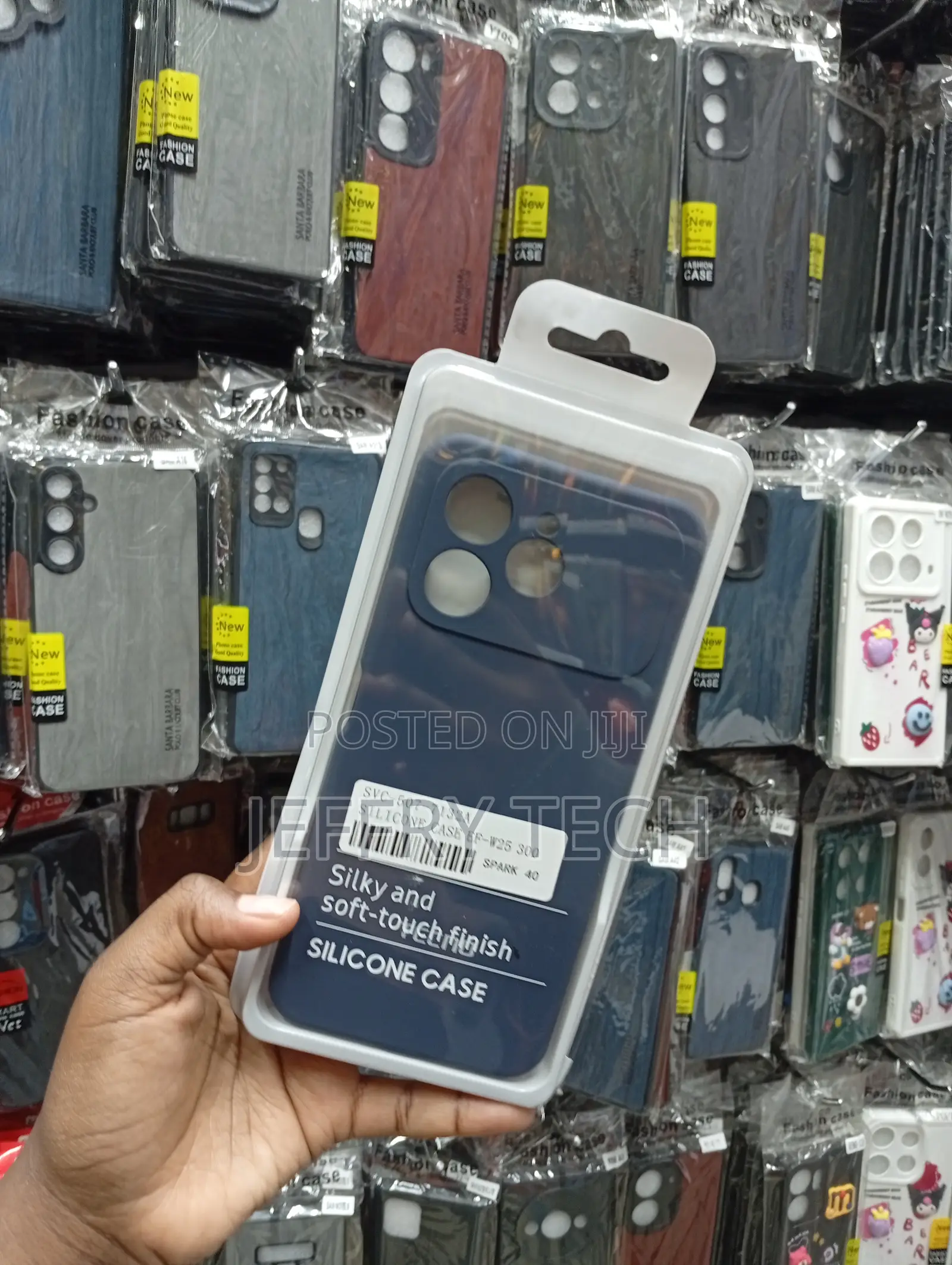 Silicone Phone Case Tailored Specifically for the Tecno Spark 40