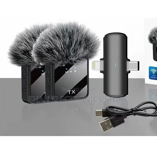 F15 2-in-1 Wireless Microphone | Type-C + iPhone Plug