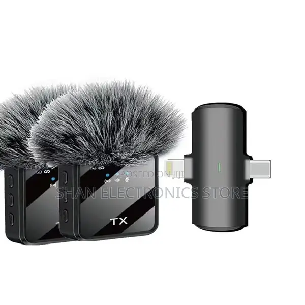F15 2-in-1 Wireless Microphone | Type-C + iPhone Plug