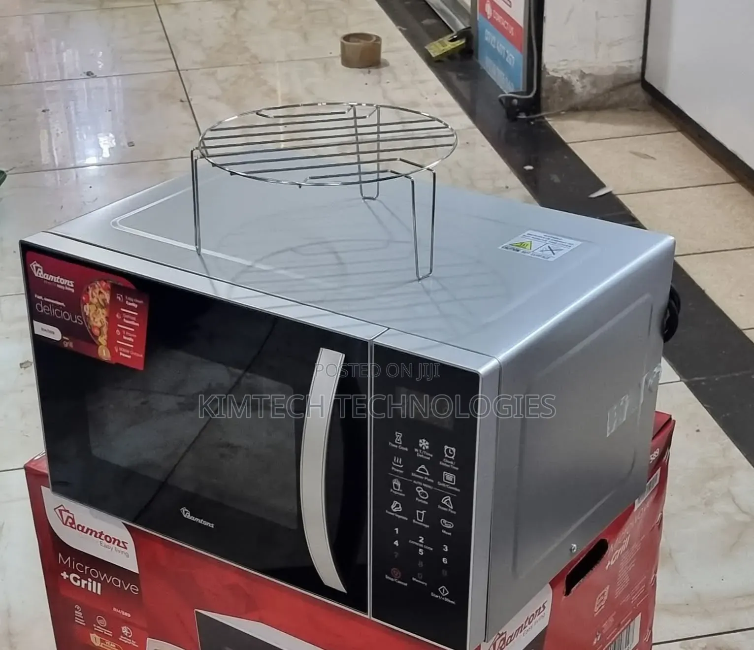 Ramtons Digital Microwave With Grill 23 Liters