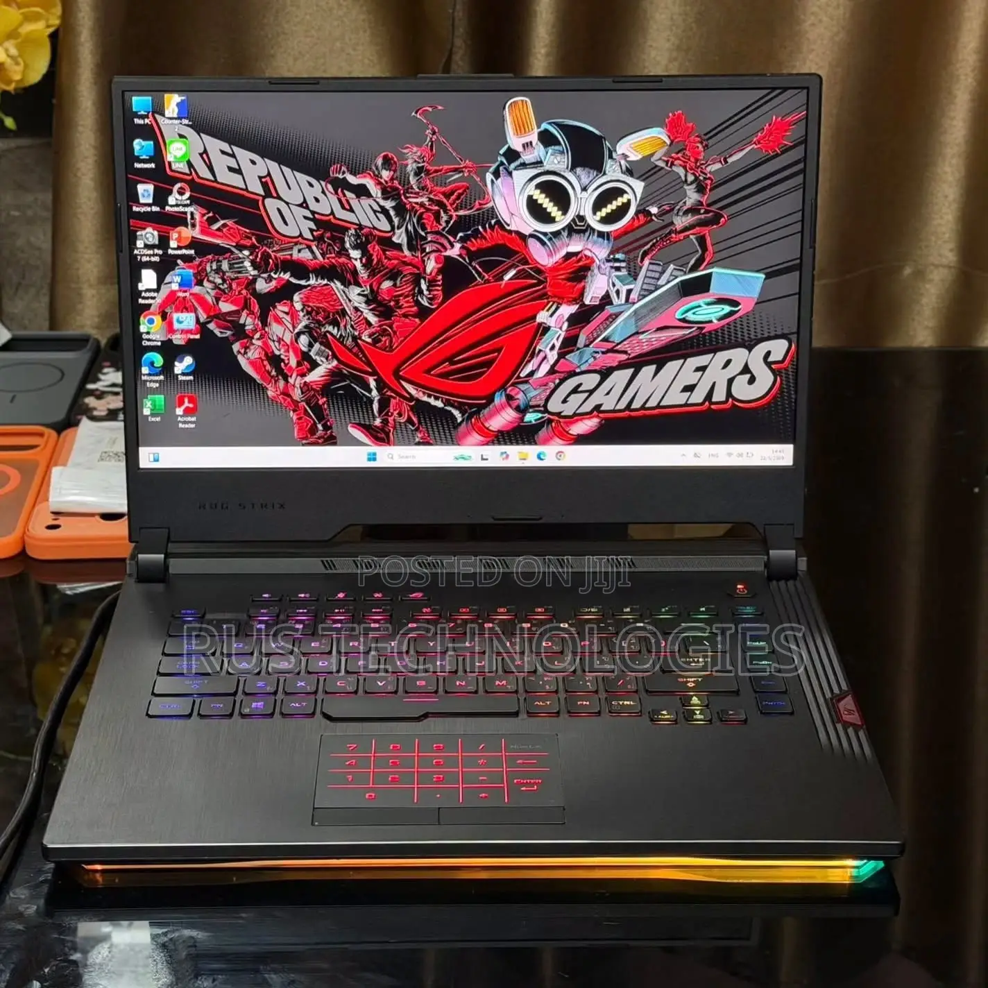 Laptop Asus ROG Strix Hero II 16GB Intel Core i7 HDD+SSD 512GB