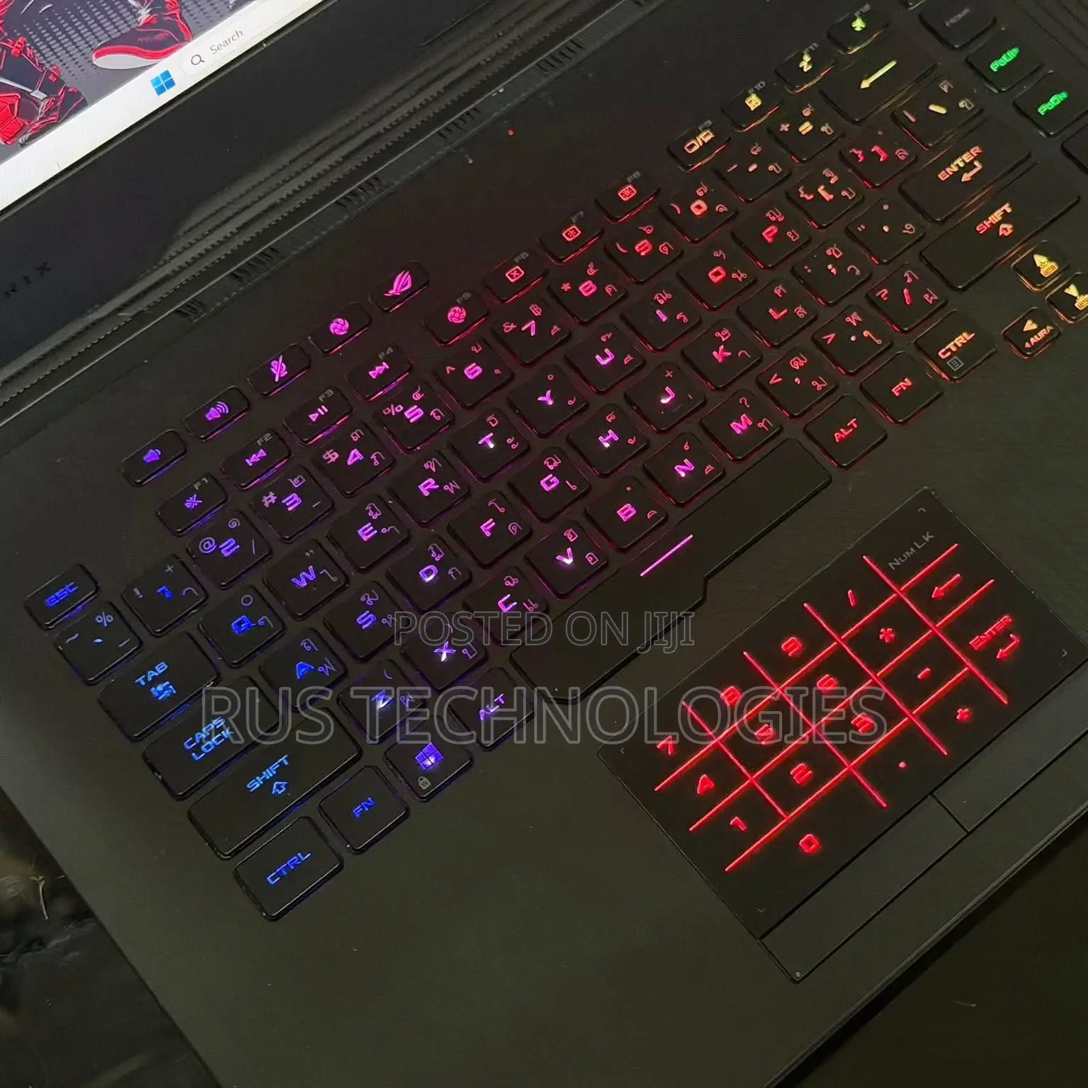 Laptop Asus ROG Strix Hero II 16GB Intel Core i7 HDD+SSD 512GB