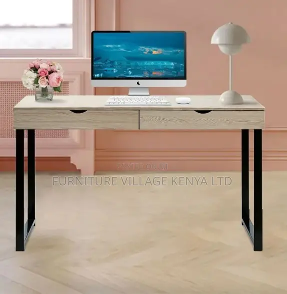 Home Office Study Desk With Drawers