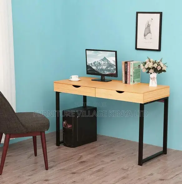 Home Office Study Desk With Drawers