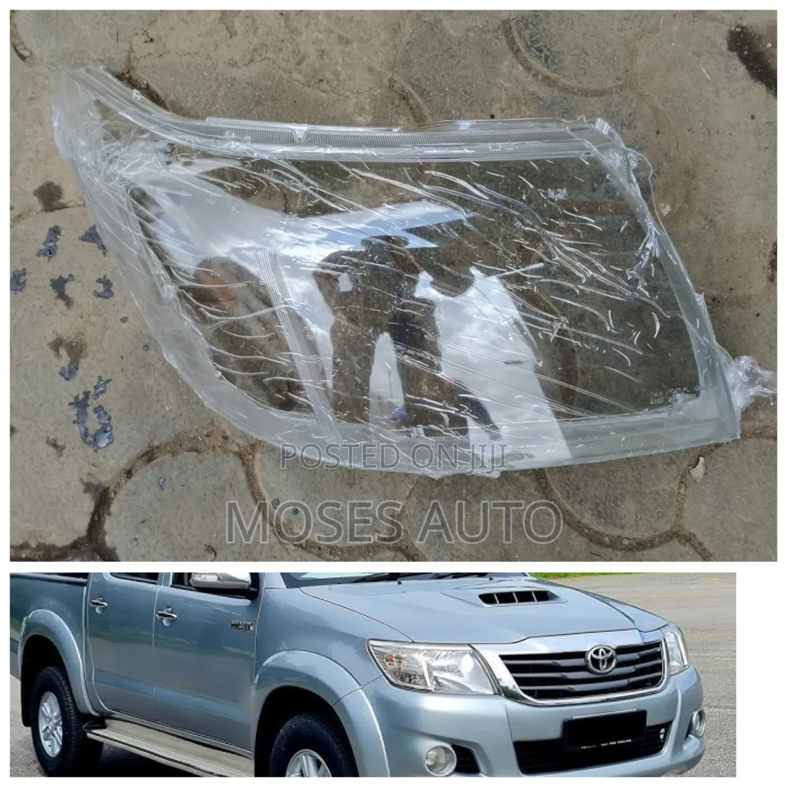 Toyota Hilux Vigo 2012+ Headlight Lens