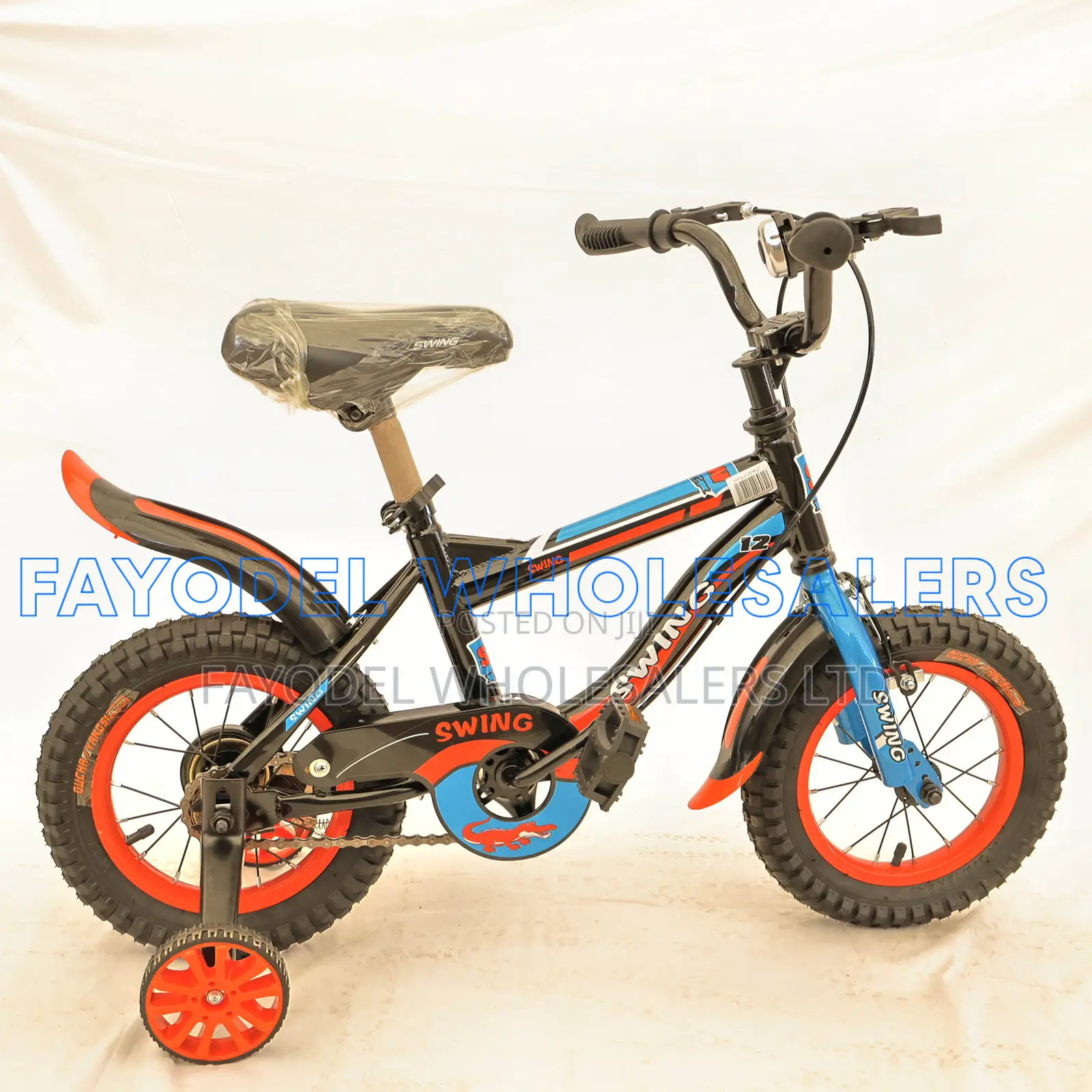 Kids Bike Size 12 – Swing Bicycle With Stabilizers
