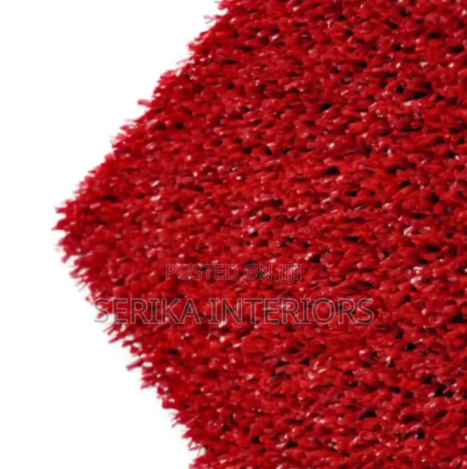 Double Layer Grass Carpets Red Grass Carpets Environmental Friendly