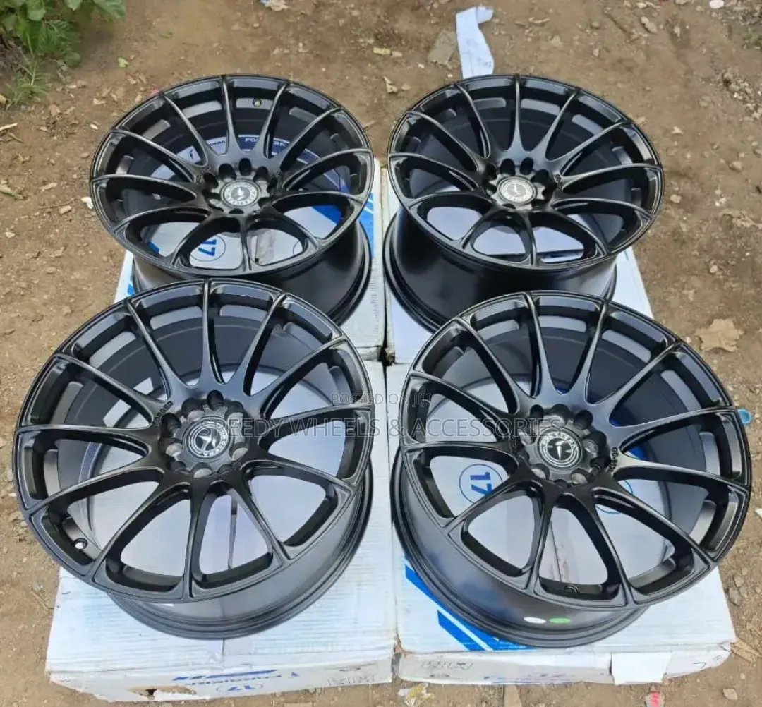 Size 17 Black Offsets 9j Mark X/Crown/Subaru