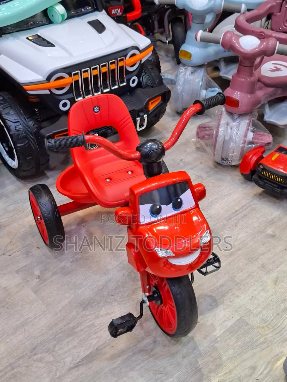 Safe Stable Kids Tricycle Easy Ride