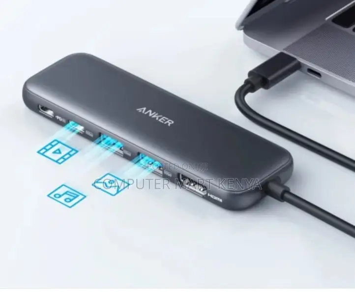Anker 332 Usb-C Hub (5-in-1) Black
