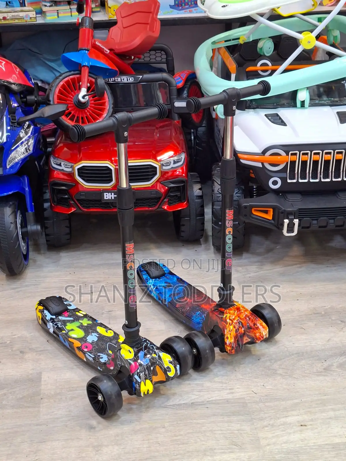 Red Blue Kids Scooter Brand New
