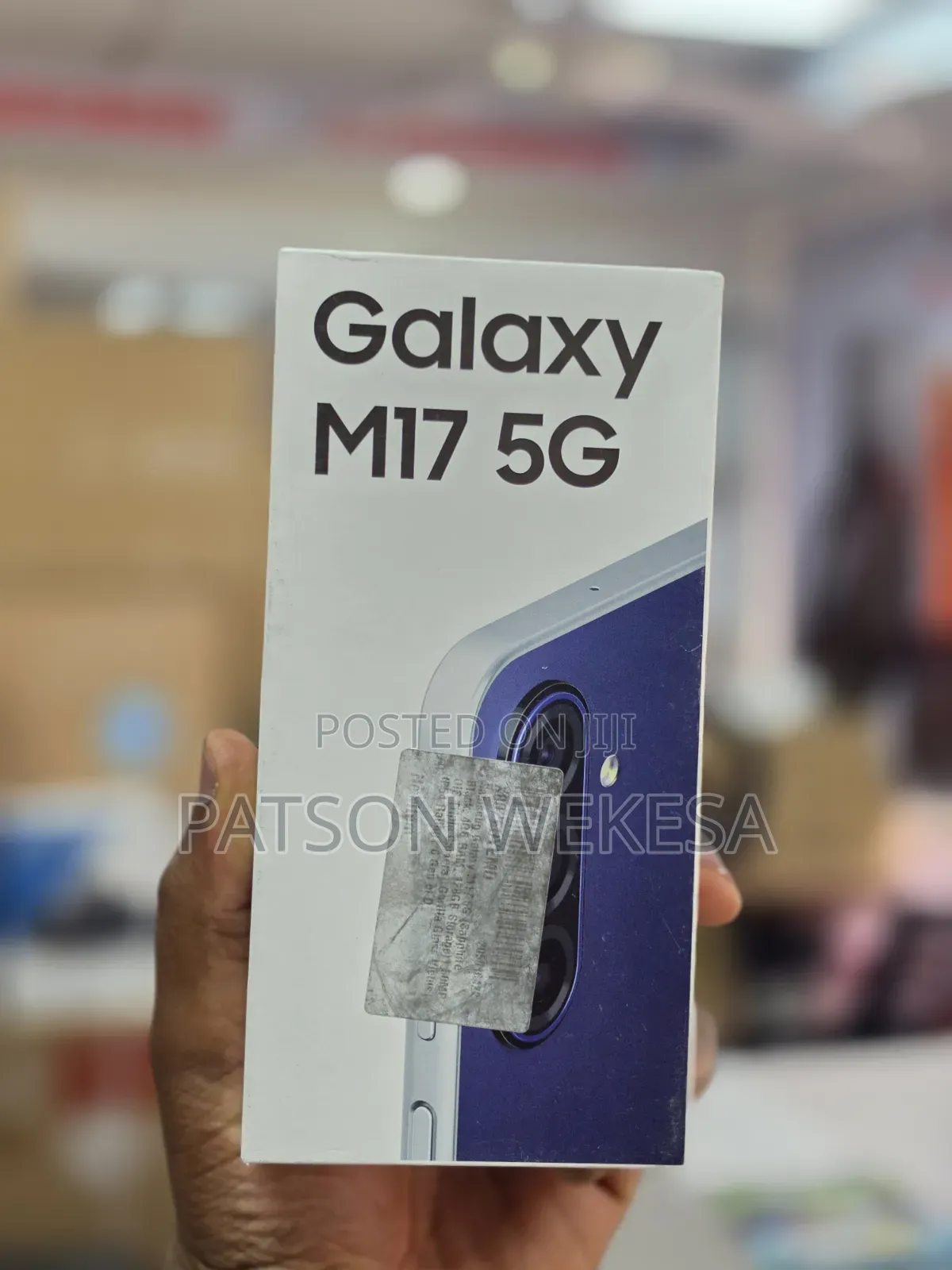 New Samsung Galaxy M17 5G 128 GB Black