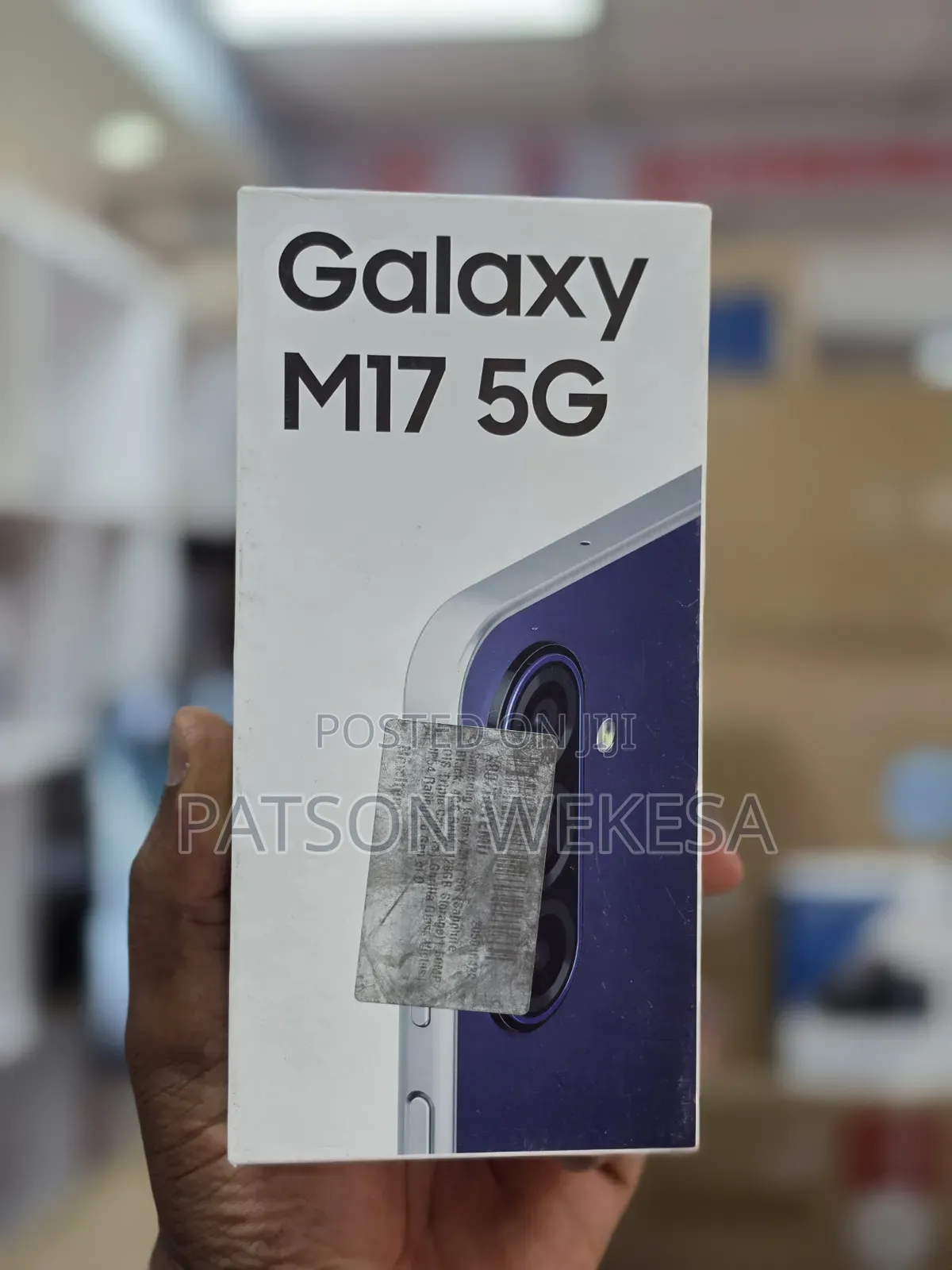 New Samsung Galaxy M17 5G 128 GB Black