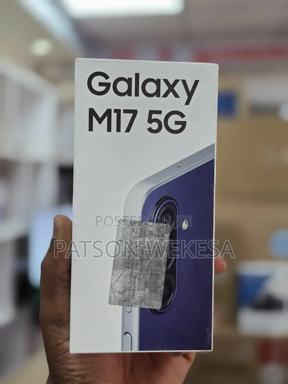 New Samsung Galaxy M17 5G 128 GB Black