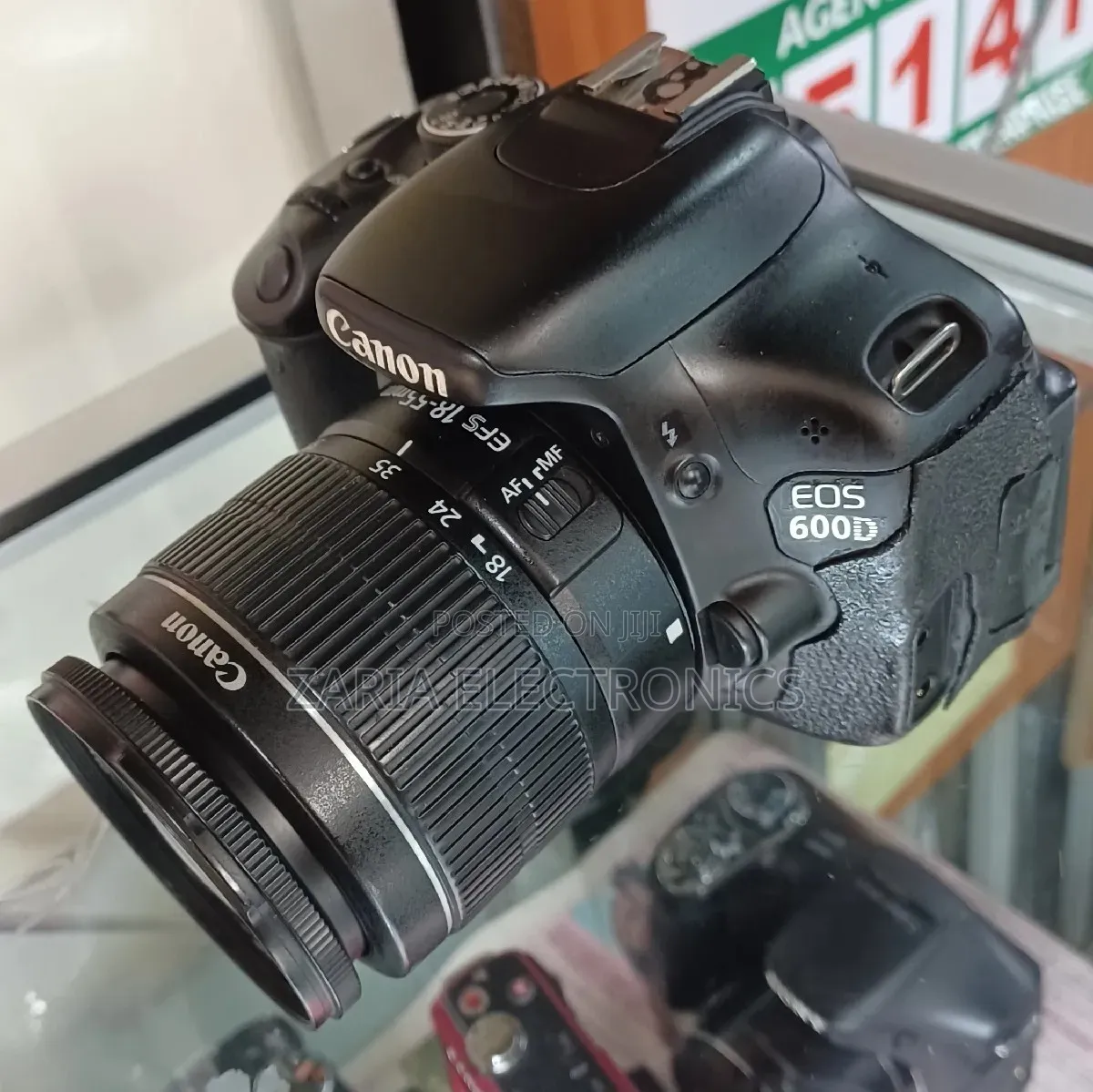 Cano Eos 600d Used Camera With Lens,Battery, Charger,Strap