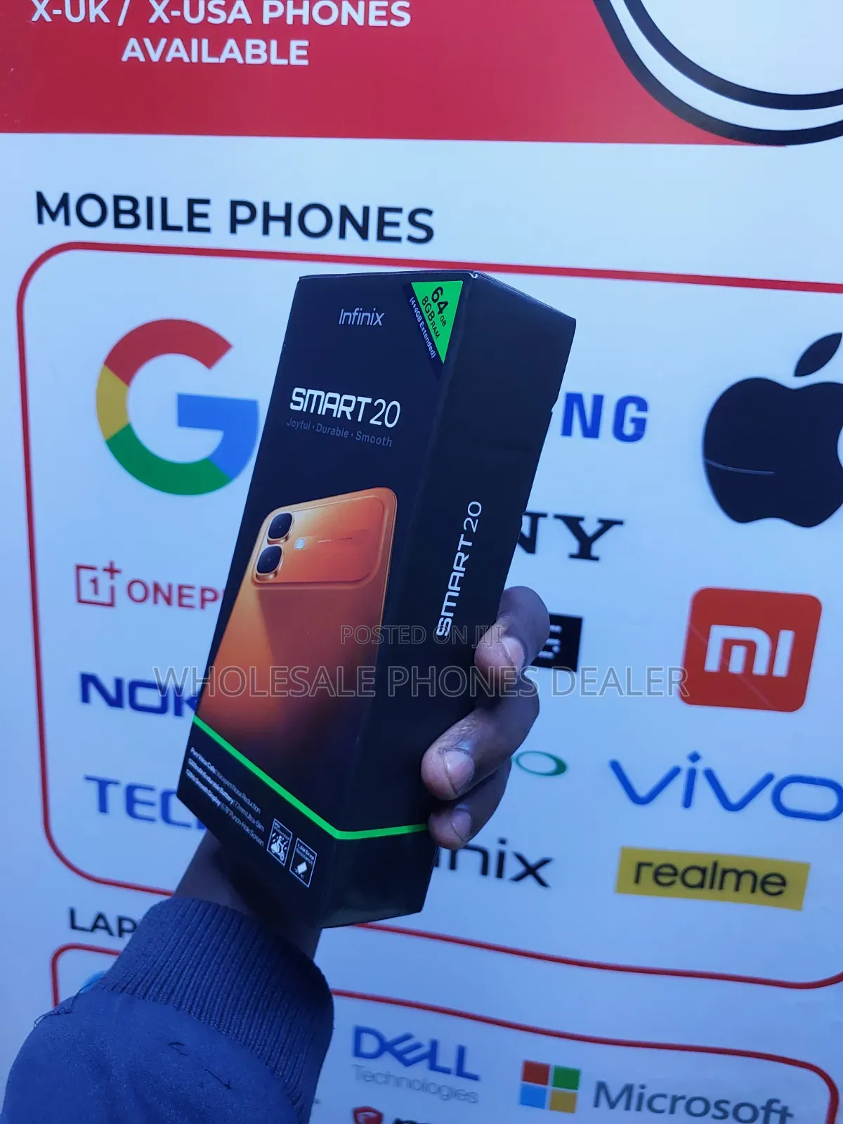 New Infinix Smart 20 64 GB Black