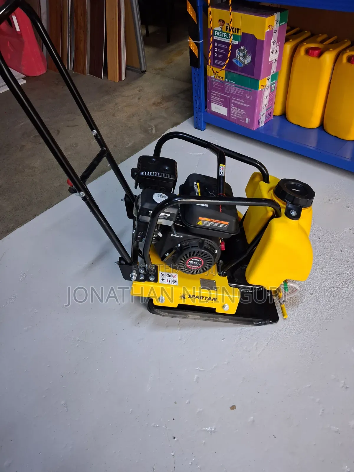 Spartan Plate Compactor – Professional Ground Compaction Solution