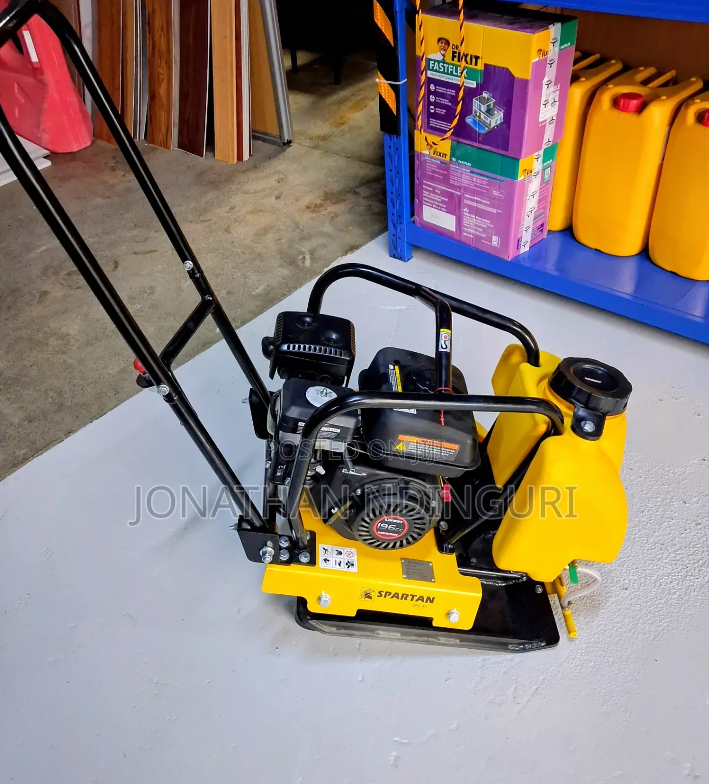 Spartan Plate Compactor – Professional Ground Compaction Solution